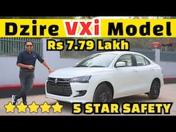 New Maruti Dzire VXi Model Walkaround | Maruti Dzire VXi 2024 | New Gen Honda Amaze Rival🔥