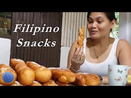 Biko, Shakoy, Binatog, Sinanlag na corn and various banana snacks