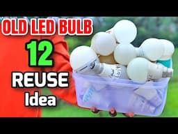 12 Awesome uses of old led bulb