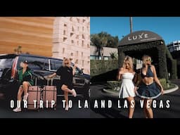 OUR THREE WEEK TRIP TO LA & LAS VEGAS | LucyAndLydia