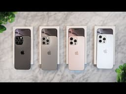 iPhone 16 Pro Max in All Colors: Desert Titanium, Natural, Black, & White!