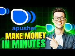 Telegram Bot Earn Money 🔥 Make Money in MINUTES with Apusher MiniApp Referrals!