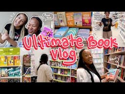 ✨Book Thrifting Vlog!!✨ Ultimate Book Video: Book Shopping + Haul 🫶🏽📚