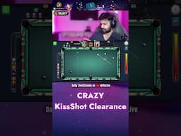 Girl Shocked K Rocked - Crazy indirect Clearance 😍 #gamingwithk #8ballpool #trickshots #kissshots