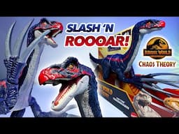 New AWESOME Slash N' Roar Therizinosaurus Chaos Theory Figure & Complete Therizinosaurus Collection!