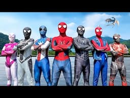 PRO 8 SPIDER-MAN Team || FUNNY SPIDER-MAN Compilation Video - Best Of Spider Man Saves (LIVE ACTION)