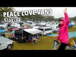 VANLIFE Party in the Rain! 🚐✨☔ PEACE LOVE VANS 2024