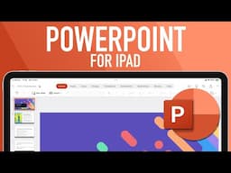 Microsoft PowerPoint for iPad Tutorial