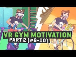 VR at the gym PART2 | animated series compilation 6 - 10