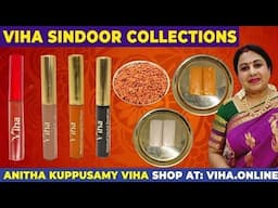 Authentic Viha sindoor collection | Viha Beauty Products | Anitha Kuppusamy Viha