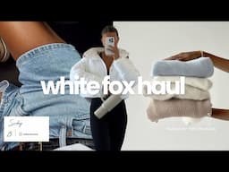 huge white fox try on haul: summer staples, activewear must haves + special discount code!