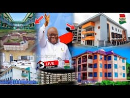 Prez. Akufo Addo & Edu Min. commission 80 schools on the go. unprecedented move by the government