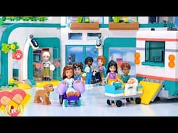 New Heartlake City Hospital & ambulance, together at last! LEGO Friends compilation