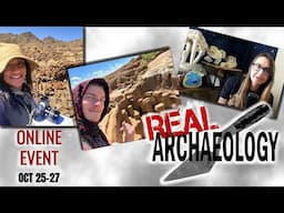 The Internet is Filled with Fake Archaeology. #RealArchaeology Festival Promo. Oct 25-27th, 2024