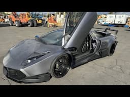 Cyberpunk Lamborghini Murcielago, 3 Days, No Sleep, Finished Car!!!