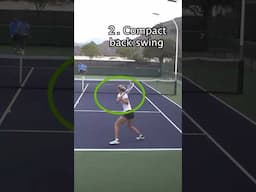 Follow these easy 3 steps if you want to hit returns like Sharapova!