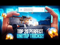 Top 20 Another Level One Tap Headshot Tricks & Styles in Free Fire History 🗿☠️ !!