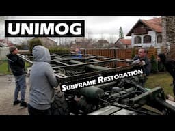 Ep.4 UNIMOG Subframe Restoration - Expedition CAMPER Build