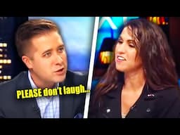 Local Anchor TRIES NOT TO LAUGH as Lauren Boebert STRUGGLES TO THINK!