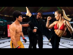 UFC 5 | Bruce Lee vs. Jeet Kune Do Girl | EA Sports UFC 5