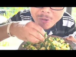 Bam Soh Niamtra bad Tyrso #Eating Orange with Mustard Leaves 20 November 2024