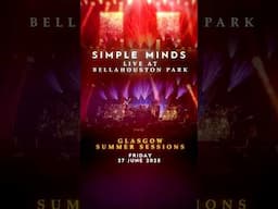 Tickets on sale now. #SimpleMinds #Glasgow #LiveMusic