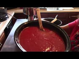 How To Can Basic Tomato Sauce