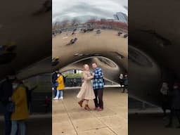 Dancing at the Chicago Bean