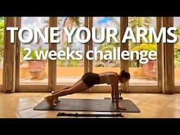 DO THIS ARM TONING WORKOUT EVERY DAY | 2 Weeks Challenge | 4 MIN