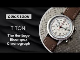 QUICK LOOK: Revisiting A Vintage Charmer, the Titoni Heritage Chronograph