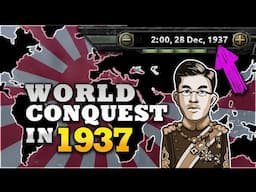 World Conquest in December 1937  - Hoi4 Japan v1.12 Speedrun Explained