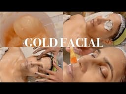 Gold Facial | Easy Step by Step Tutorial | Glowing Skin Under Budget | HINDI