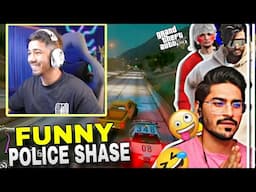 Police Chasing Dom, Gullu,Golem & Chuchu | Dom Did Ankle break? | Funny Moments 😂GTA5RP Soulcity 2.0