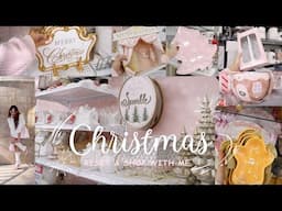 🎄 PINK CHRISTMAS DECOR SHOPPING & RESET! ✨ Getting Ready for a Girly Holiday Wonderland! 🎀