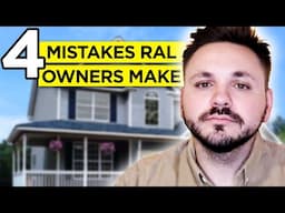 THE 4 MOST COMMON MISTAKES RESIDENTIAL ASSISTED LIVING OWNERS MAKE!