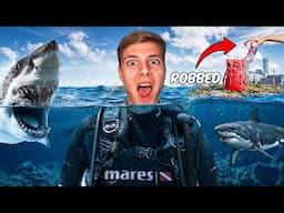 Swimming With Sharks Gone Wrong... I Got Robbed!