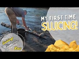 My First Time Sluicing! | Prospecting for gold at the Maritsa River in Bulgaria