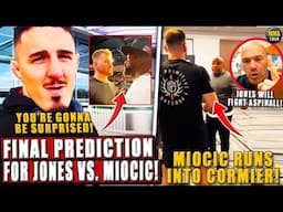 Tom Aspinall GIVES FINAL PREDICTION for Jon Jones vs. Stipe Miocic! Miocic RUNS INTO DC! Dana-Jones