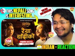 INDIAN REACTS TO RAIYA CHANDIKO - Purna Bahadur Ko Sarangi - New Dohori Movie Song |