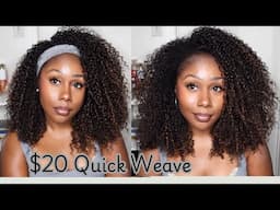 Get the Quick Weave Look for $20 Sensationnel IWD 7 Half Wig Instant Weave