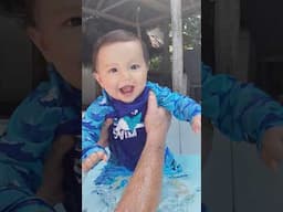 Swimming time #baby #shortvideo #shorts #viralvideo #dumaguete #phillipines #tiktok #fyp #babyboy