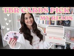 TBR CARDS PICK MY NOVEMBER READS 🏹☁️🧸