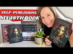 Release Day VLOG for THE QUEEN'S RISE (a YA Fantasy Omnibus): Self publishing my 18th book!