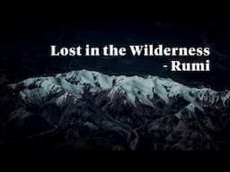 Lost in the wilderness - Rumi