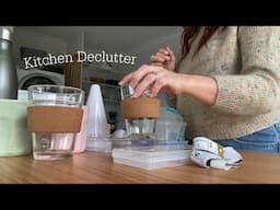 Kitchen Declutter : Minimalist Family Life : Declutter With Me