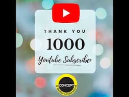 1000 subscribers!!! Thank u soo much all of u