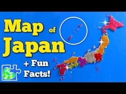 MAP of JAPAN || Eight Regions of Japan || Fun Facts || World Geography