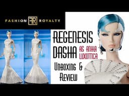 🤖 REGENESIS DASHA AS ANIKA LUXOTTICA STILETTOS OUT FASHION ROYALTY DOLL 👑 ECW 🌎 UNBOXING & REVIEW