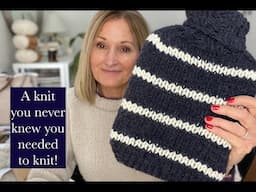 a friend to knit with - episode 49 Fancy sweater + the item you never knew you needed to knit!