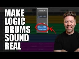 REAL sounding LOGIC DRUMS (with just TWO plugins)